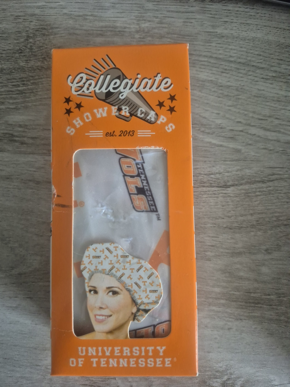 University of Tennessee Orange Shower Cap